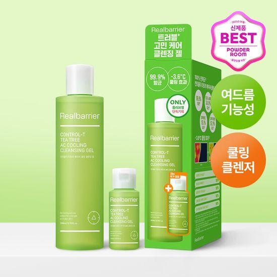 REALBARRIER Control-T Tea Tree AC Cooling Cleansing Gel 200ml (+30ml)