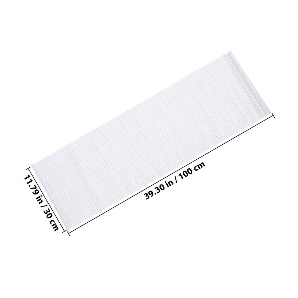 1 Roll Wear-Resistant PVC Transfer Film Sticky Surface Easy Release Backing for Numbers Art Paintings Garment