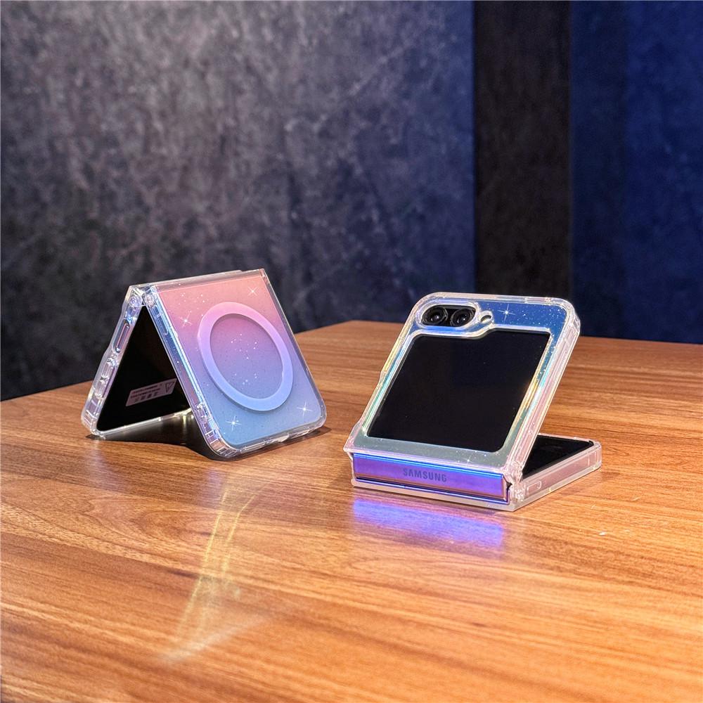 Color-Plated Magnetic Case for Samsung Z Flip 5/6/7 - Folding Screen Cover