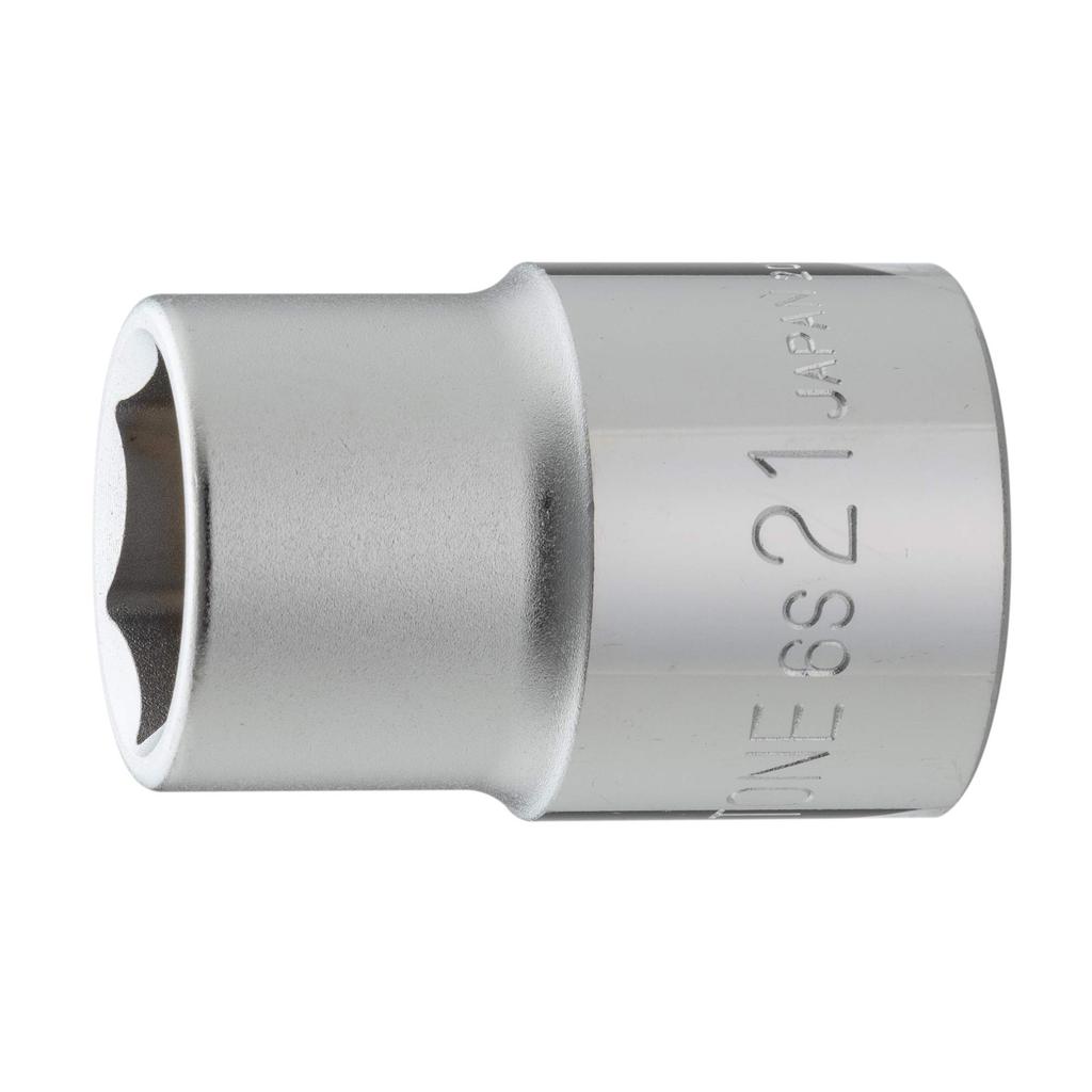TONE 21mm Width 6S-21 6-Point Socket, 19.0mm (3/4") Drive,