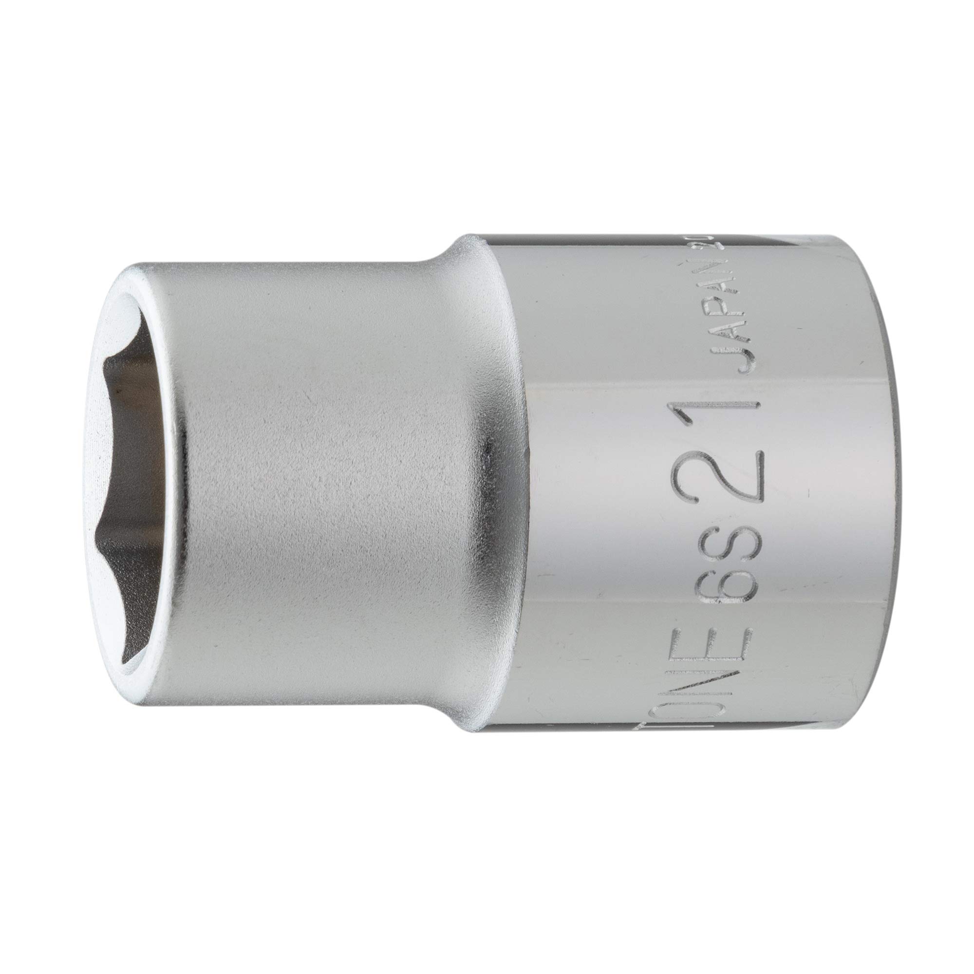 TONE 21mm Width 6S-21 6-Point Socket, 19.0mm (3/4 ) Drive,