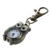 Alloy Clock Keychain Small Mini Hanging Watch Vintage Pocket Watch