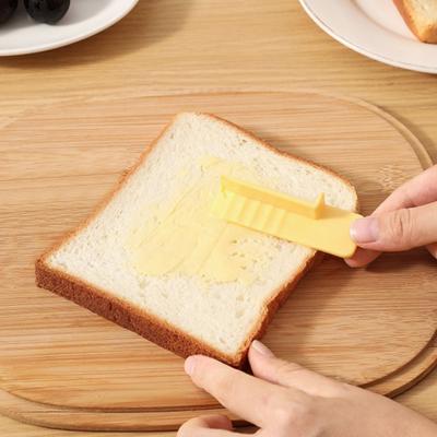 Household Plastic Butter Dividing Storage Box Sealed Anti-odor Butter Tray With Slicer Rectangular Cheese Storage Box Bread