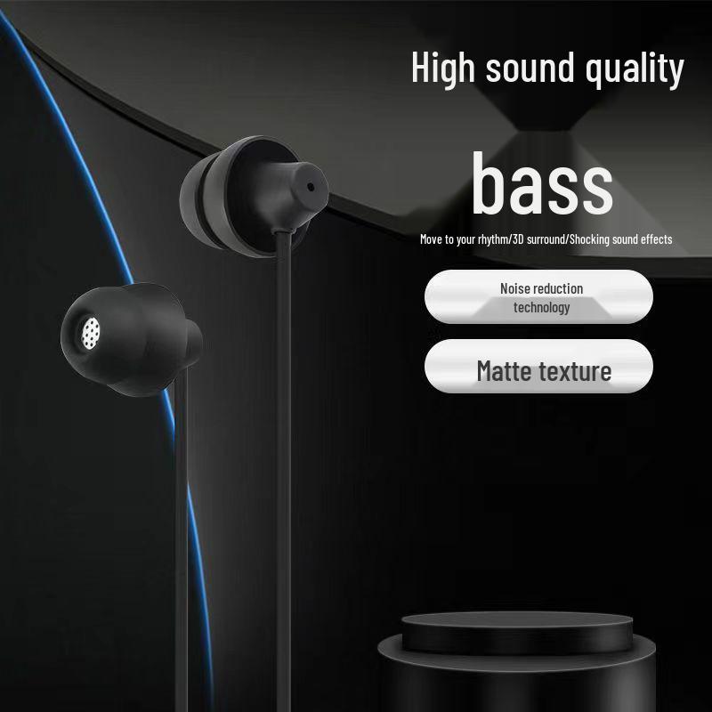 Noise-Cancelling In-Ear Headphones: Soft Silicone Sleep Earbuds for Comfortable Side Sleeping, Universal for Mobile Phones and Android.