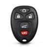 KEYYOU 10PCS Remote Car Key Shell Fob 3 4 5 Button For Chevrolet Buick GM Chevy Pontiac Rendezvous 2006 2007 2008 2009 2010 2011