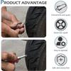 20/10 piezas Clavo de Reparación de Neumáticos al Vacío Tornillos para Pinchazos de Neumáticos Juego de Montaje para Motocicleta Reparaciones de Ruedas Tubeless Kit de Pinchazos Parches para Coche