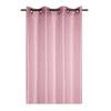 Voilage à oeillets 140 x 260 cm Wood rose