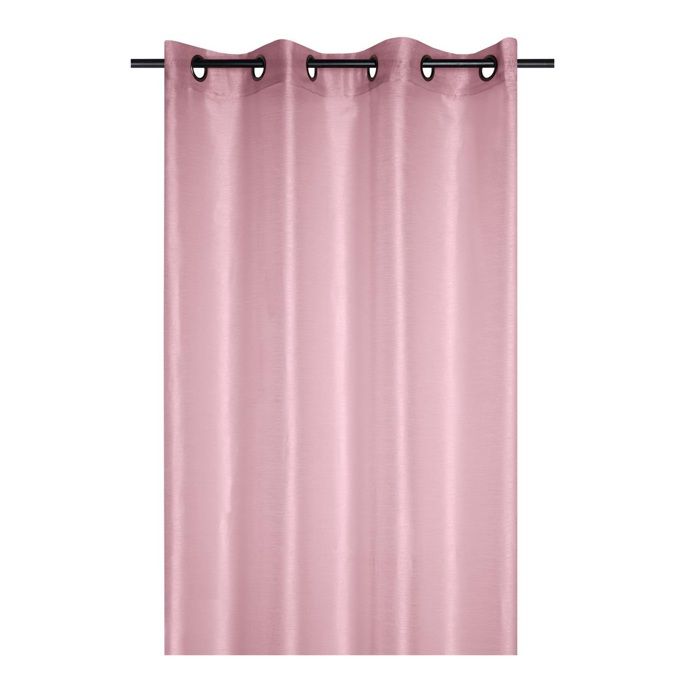 Voilage à oeillets 140 x 260 cm Wood rose