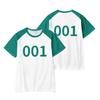 Season 2 Squid Seong Gi-hun Cosplay Costume 456 388 001 Boys Girls Tshirt 3D Print Games Sweatshirt for Party Clothing Sport Tee