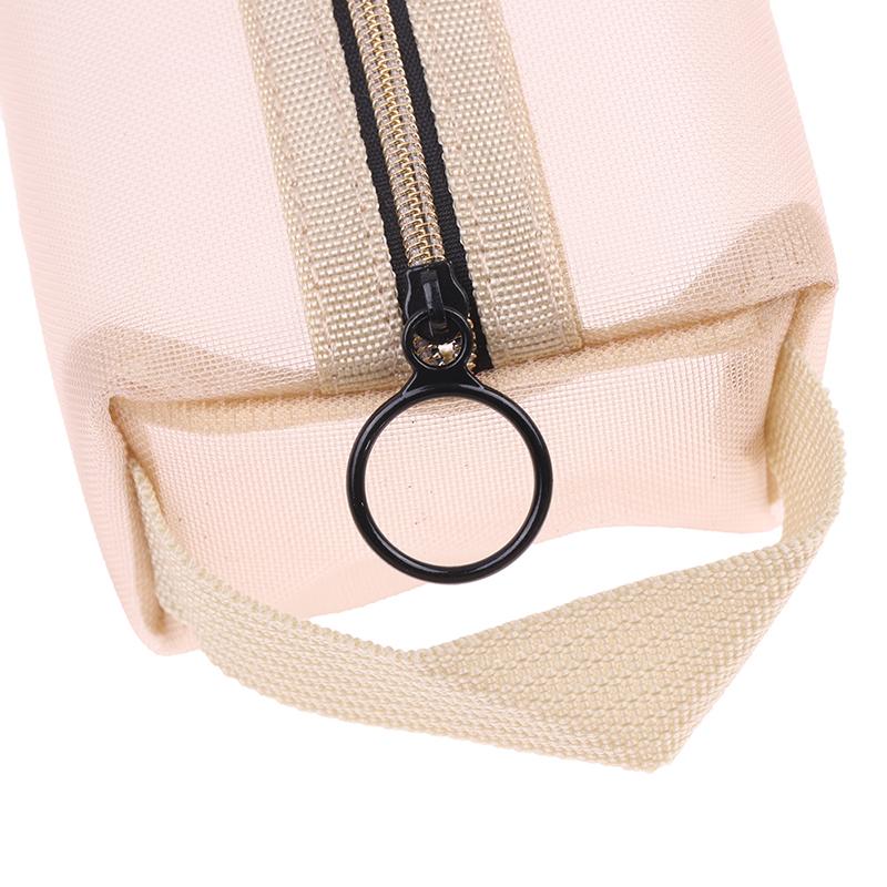 Makeup Brush Travel Case Cosmetic Toiletry Bag Organizer Mesh Kit Pouch