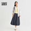 Benlai Women's A-Line Tulip Midi Skirt