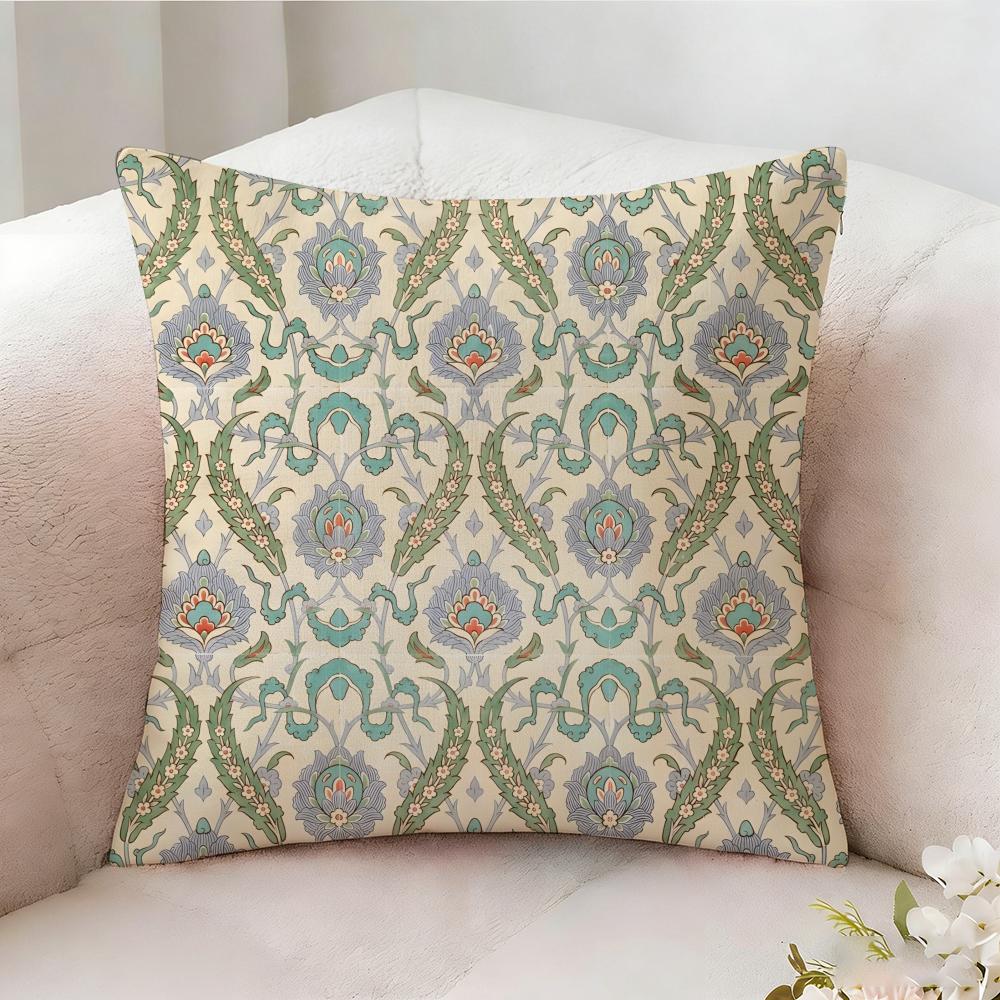 Arabic Patterns Pillow Case Pillowcase Doublesided Printed Sofa Cushion Bedroom Headboard Pillow