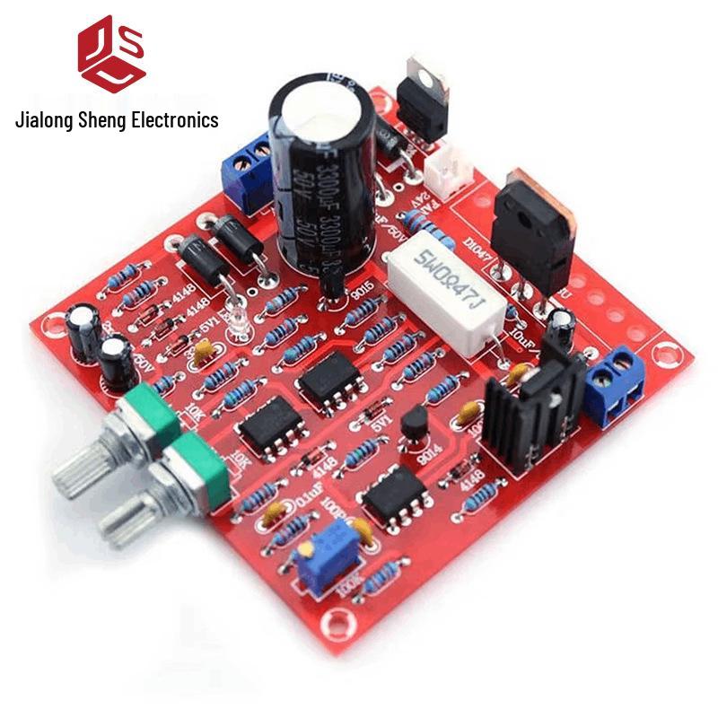 Adjustable 0-30V 2mA-3A DC Power Supply Kit with Short Circuit Protection for Labs