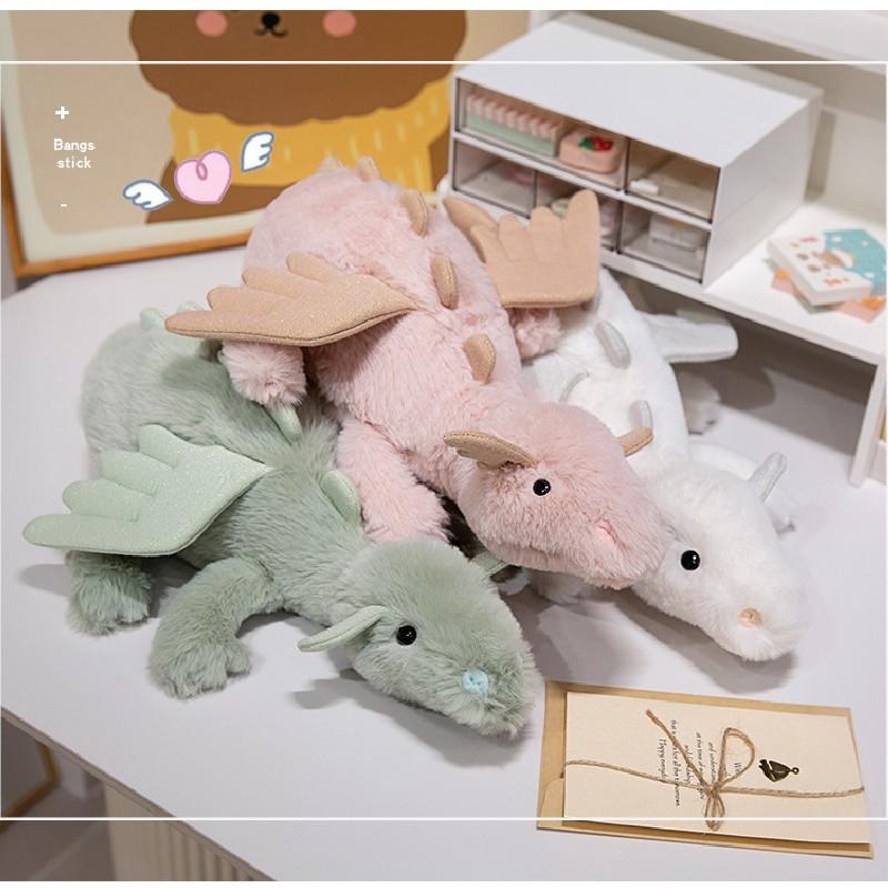 Dragon Plush Toys Cartoon Animal Stuffed Doll Decoration Kids Gifts Birthday