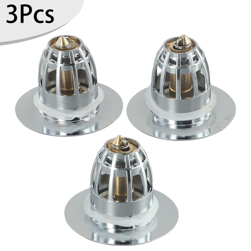 Drain Filter Plug Stopper Bounce Up Electroplated Press-type 1pc