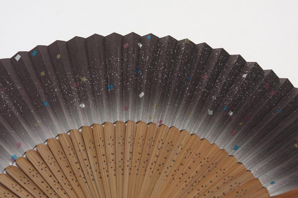 Faltfächer für mit Fächeretui und Präsentationsbox [Hasegawa] Damen im Kyoto-Stil, (Galaxis)