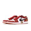 Jordan Air Jordan 1 Vintage Basketball Shoes Women's Low Top Red White DC0774-182(Team59-)