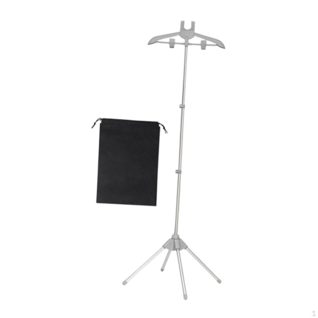Clothes Hanger for Steamers, Portable, Foldable, Iron Stand