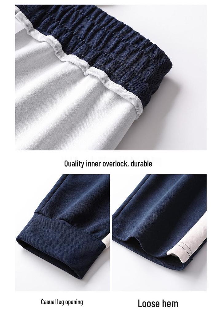 Women's 2024 Autumn Casual Sportswear Set: Long Sleeve Top & Elastic Cuff Straight-Leg Pants.