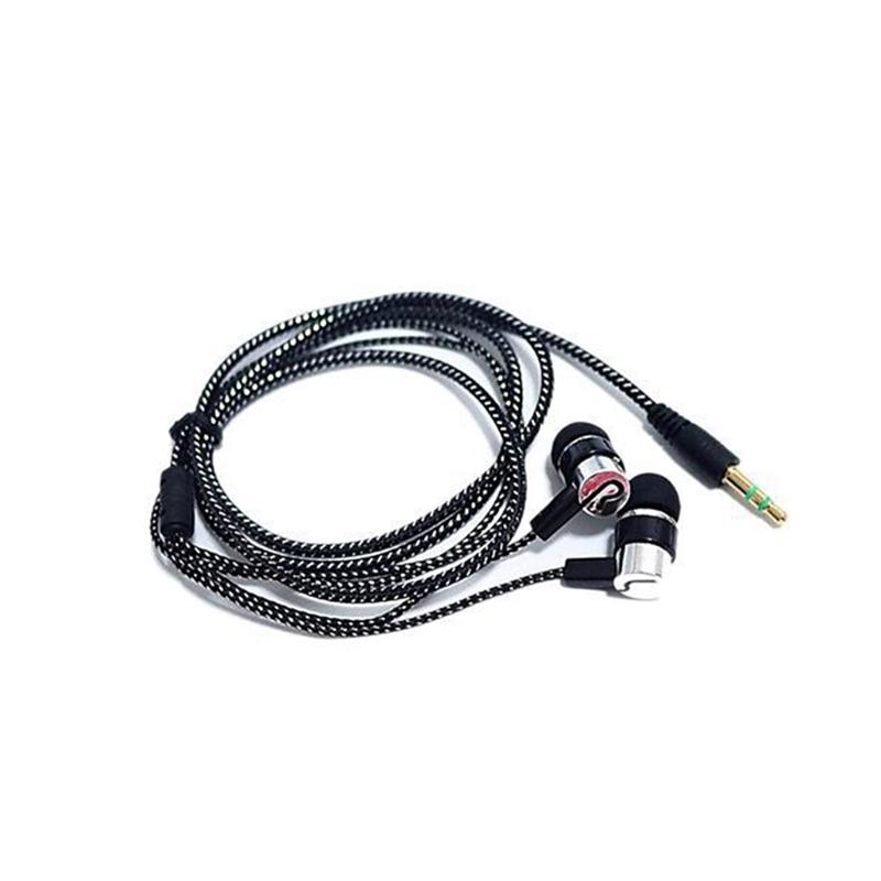 

Comfortable In Ear Corded Headsets Clear Voice Call Noise Reductions Ergonomic Design For Workout Jogging 1