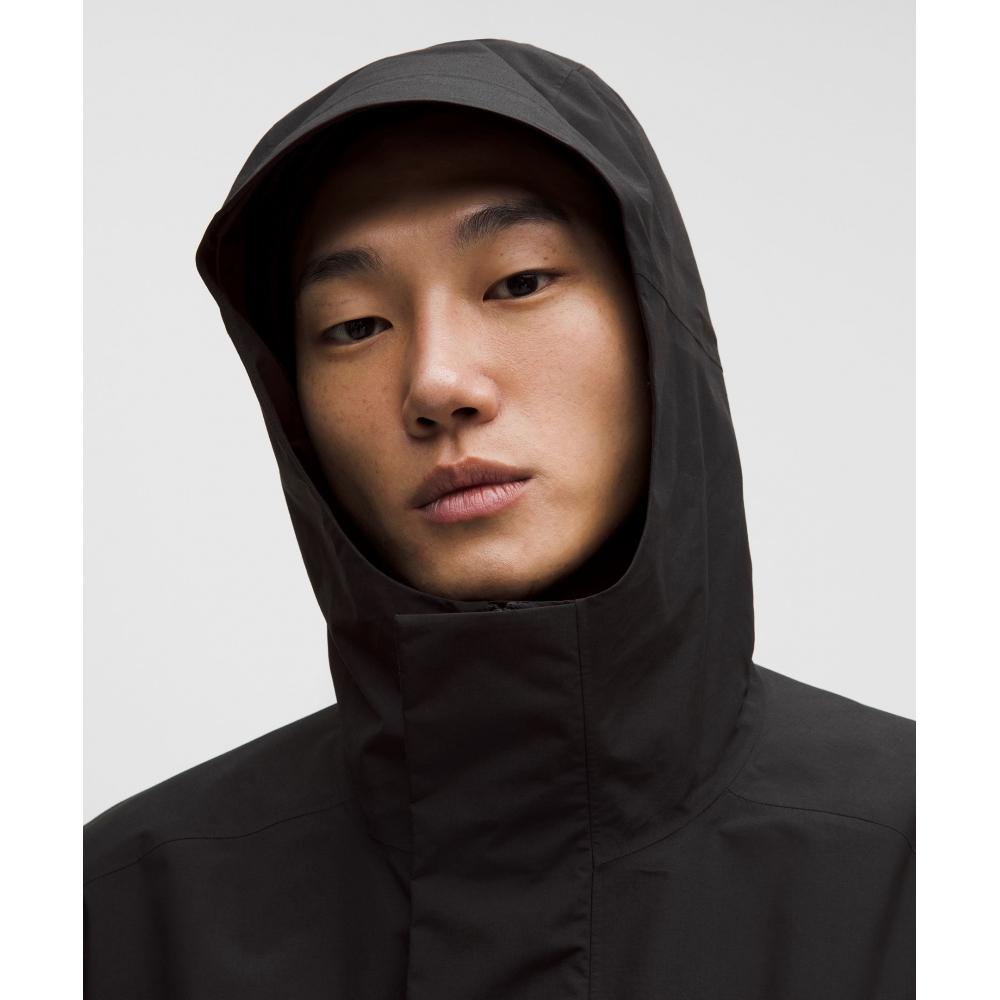 Lululemon Waterproof Cinch Hem Jacket Black