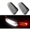 Pair of 18-LED Black License Plate Lights for Mazda Miata MX5 06-15 & Fiat 124