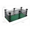 Armee Zaun Maschendraht Basis Dinosaurier Käfig Szene Ziegel Spielset mit Kleinteilen MOC Spielset