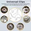 Bulb Retaining Spring Clip Universal Car Headlight Clamp 24 PC-Stainless Steel Compatible Retainer Clip
