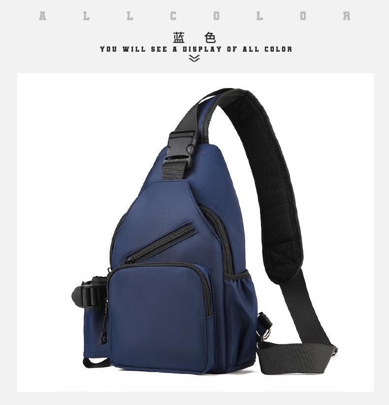 Męska torba na ramię dla dojeżdżających transgranicznie: Modna, Prosta, Wielofunkcyjna Torba Listonoszka