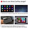 USB Wired/Wireless CarPlay Dongle Wired/Wireless Android Auto Adapter Mirrorlink Bluetooth Auto Connect For Android Car Stereo