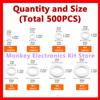 111PCS/1 Set M1 M1.1 M1 M1 M1 M6 M8 M11 White Plastic Nylon Flat Washer Flat Gasket Screw Bolt Insulation Washer Assembly Kit