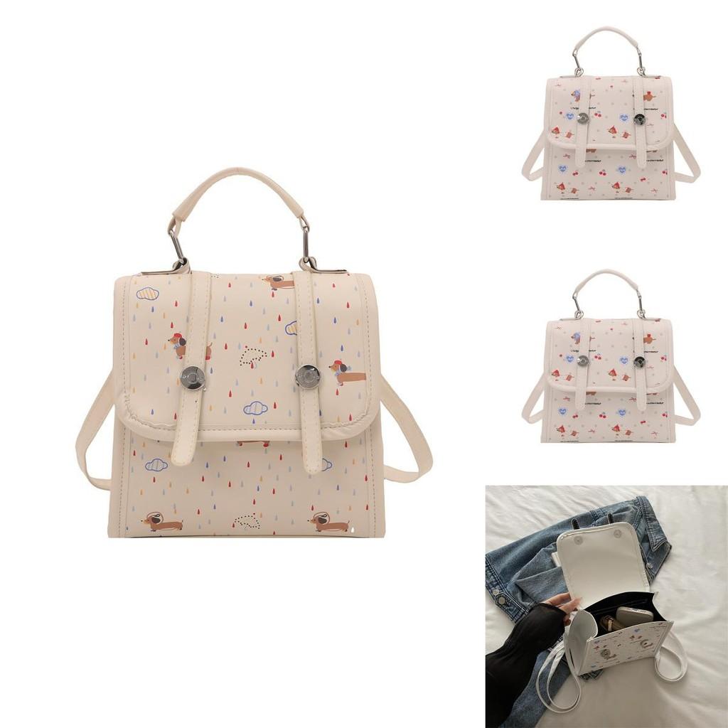 Dachshund Pattern Backpack For Women With Durable Wearresistant Material For Travel And Casual Use