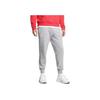 Under Armour Rival Fleece Logo Comfort Soft Skin-Friendly Solid Color Knitted Sports Pants Men pants Light-Gray 1379774-011