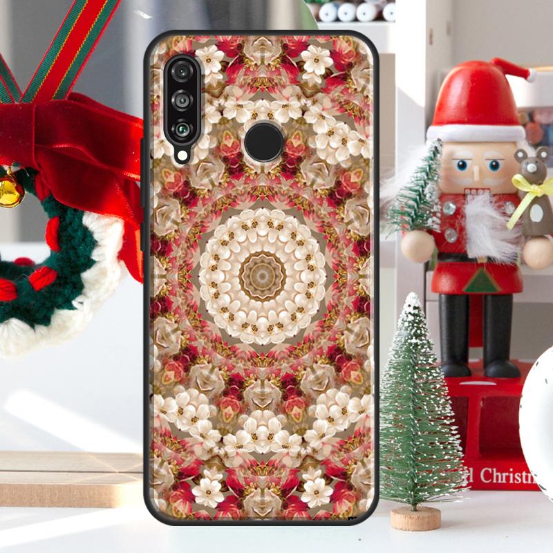 Floral Flower Mandala Design For Huawei Nova 5T 9 10 SE 7i 8i 11i 12i Y73 Y72 Y61 Y91 Y60 Y70 Y90 P20 P40 P30 Lite Case