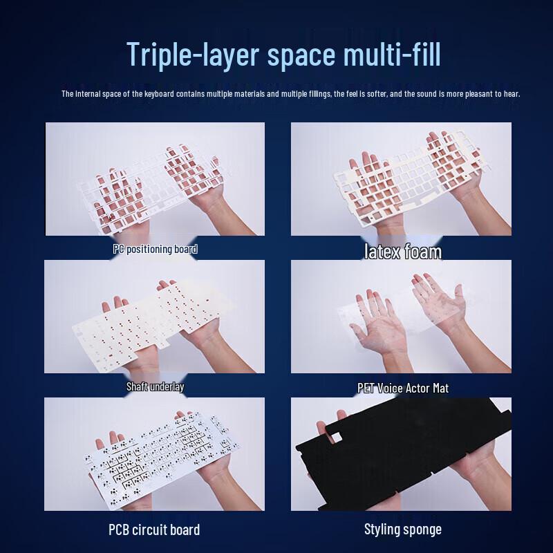 Dareu EK75 Tri-Mode Mechanical Keyboard