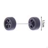 1/64 Scale Alloy Wheels And Tires Set for RC Car Models with Rims