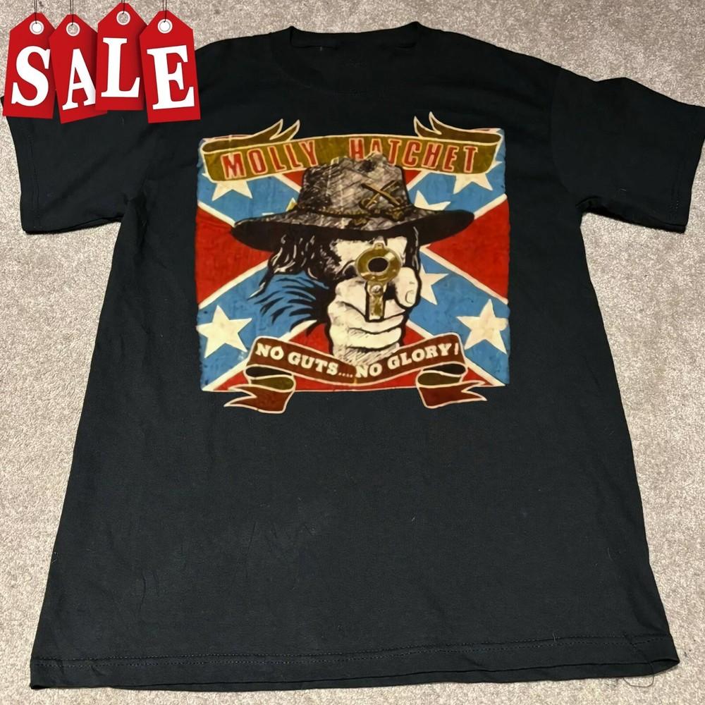 Rare Molly Hatchet Unisex Men All Size T-Shirt F040 Unisex T-Shirt XL