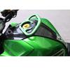 Karun Passenger Tank Grab Bar Hand Grips for Kawasaki and Z800 ZX10R, Z1000, (Red)