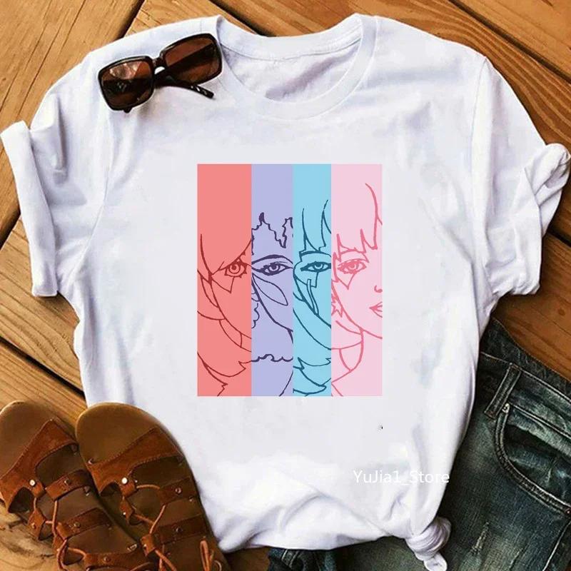 Jem And The Holograms T Shirt Women Fashion Hipster Hip Hop Tops Tees Summer Streetwear Cute 80s 90s Fans Tshirt Clothes