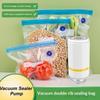 1/5/10Pcs Electric Air Pump Automatic Sealing Machine Multifunctional Vacuum Sealer with Bags for Sous Vide Meal Prep Storage