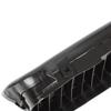 BMW 5 E39 95-03 SEDAN / KOMBI roosters tussen de koplampen (nieren) links + rechts set ZWART GLANZEND DUBBELE STAAF