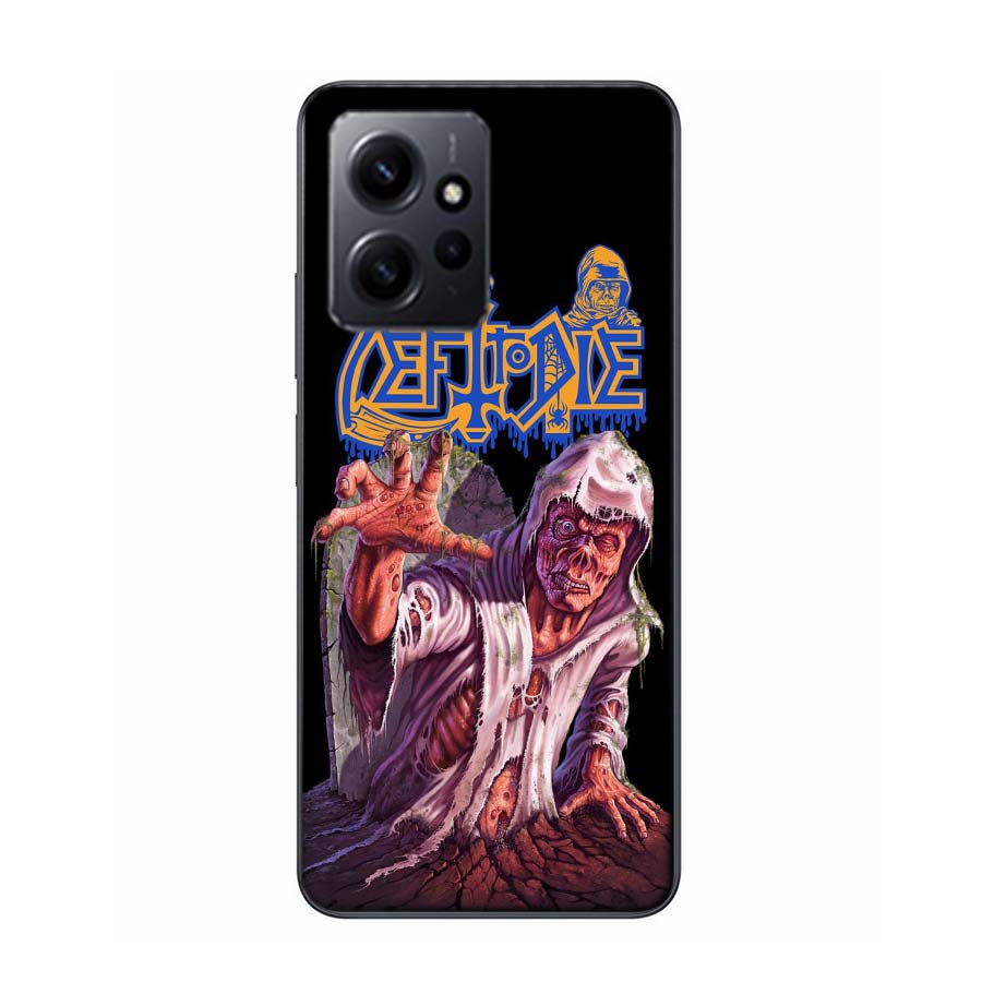 Metal Band D-Death Phone Case For Redmi 12 13C 12C 15C 9 10 10C Note 13 Pro Plus 14 15 Pro 9T 9C 9A TPU Soft Cover Clear Cell Ca