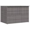 VidaXL Garden-Auflagenbox Grau 150x100x100 cm Poly Rattan