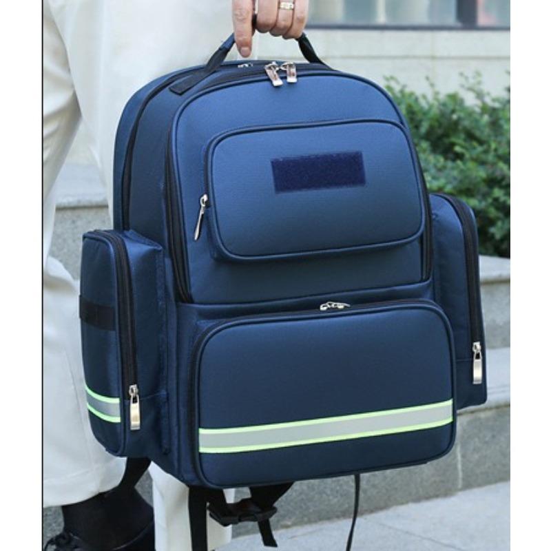 

Emergency Rescue Backpack Large Capacity Epidemic Prevention Bag Flood Prevention Emergency Prevention Backpack синій