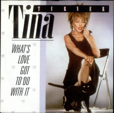 Disc de 7 inch TINA TURNER - What's Love Got To Do With It CL334 Capitol Records 1984 UK Dance & Electronica Folosit