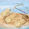 Starfish Shell Necklace Pendant Earring Women Girls Gifts Jewelry Party Gift