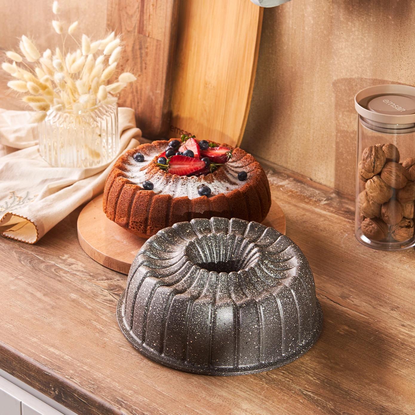 

Форма для торта Emsan Misra, серая