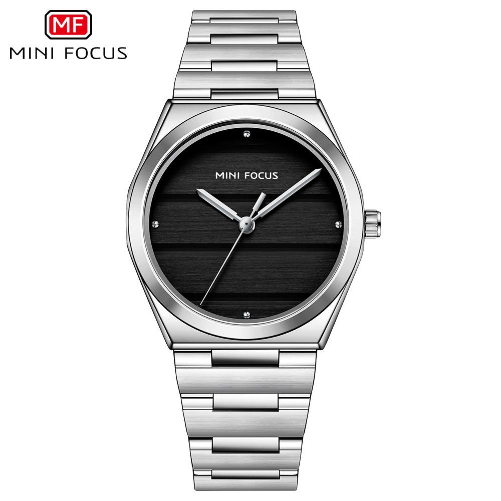 

Mini Focus Watch, Casual Business Women S Watch Waterproof Quartz Japanese Movement Steel Belt Women S Watch 0611L