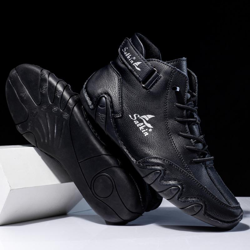 2023 Octopus Men's High-Top Martin Boots - Casual Spring/Summer Style
