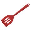 Food Grade High Temperature Resistance Slotted Spatula with Hole Arc Edge Long Handle Baking Shovel Household Supplies